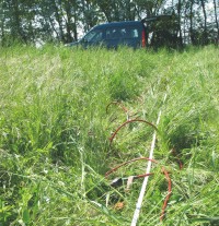 Kihelyezett geofonok s a mraut